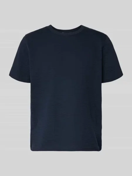 Krój regular fit t-shirt z czystej bawełny model COOPER' Selected Homme