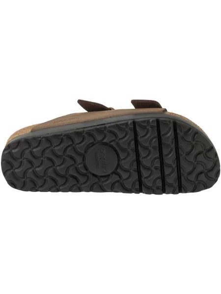 Platform talpú papucs Birkenstock barna