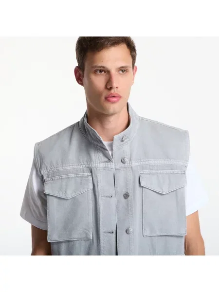 Vestă Calvin Klein Utility Field Vest Grey M gri