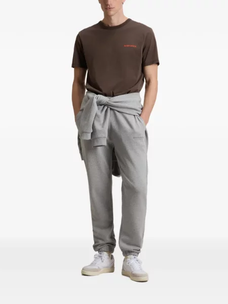 Tricou Woolrich cu imagine maro