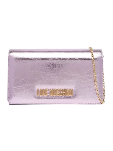 Love Moschino torebka crossbody fioletowa