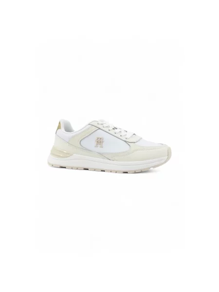 Sneakersy Tommy Hilfiger skórzane białe