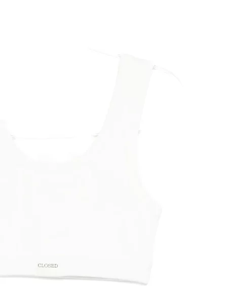 Sutien bralette Closed alb