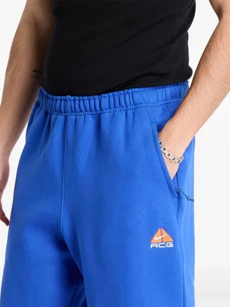 Pantaloni Nike din fleece alb