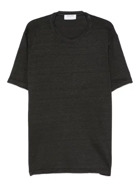 Tricou Gran Sasso cu decolteu rotund gri