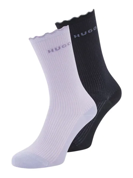 HUGO Nogavice marine / majnica