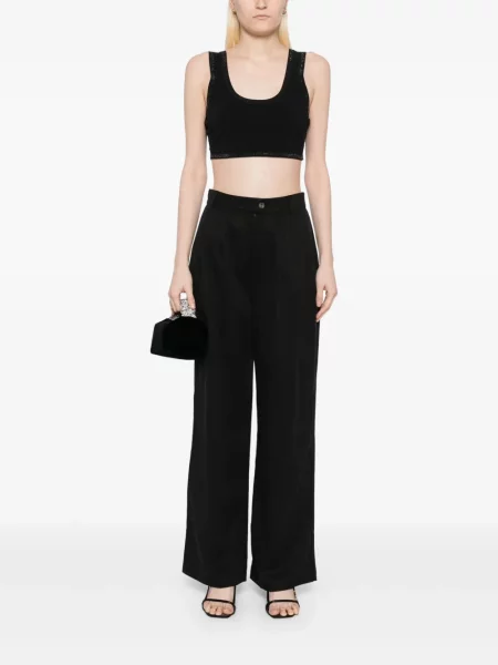 Pantaloni Reformation negru