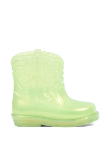 Botki dziecięce Mini Melissa zielone