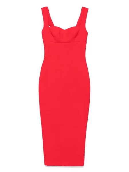 Rochie Silk Love & Lace de mătase de costum roșu