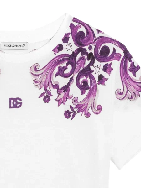 Koszulka dziecięca Dolce And Gabbana biała