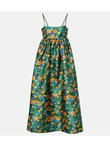 Rochie maxi Alemais cu imagine de costum