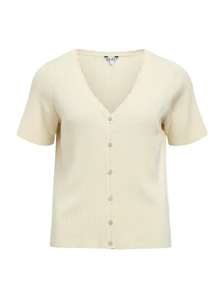 OBJECT Geacă tricotată OBJKELLY' bej