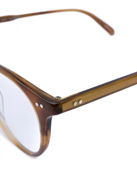 Okulary przeciwsłoneczne Garrett Leight brązowe