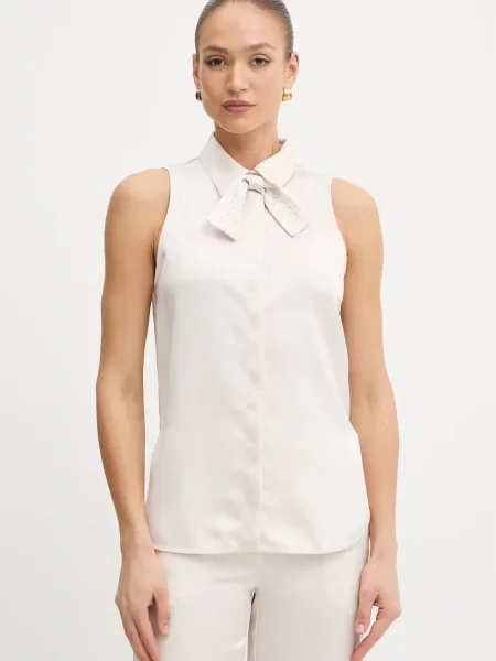 Simona Corsellini cămașă pentru femei bej