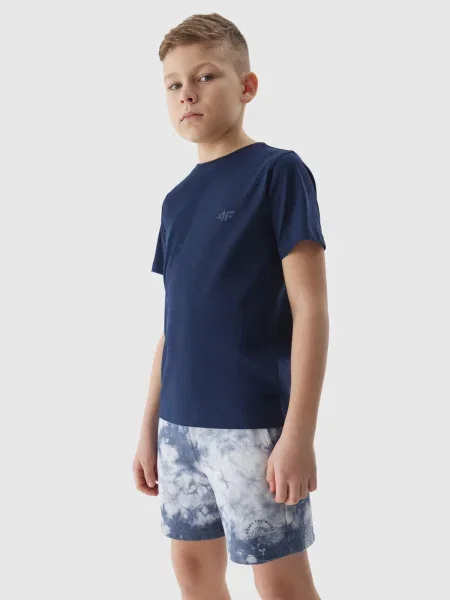 Pantaloni scurți copii 4f albastru
