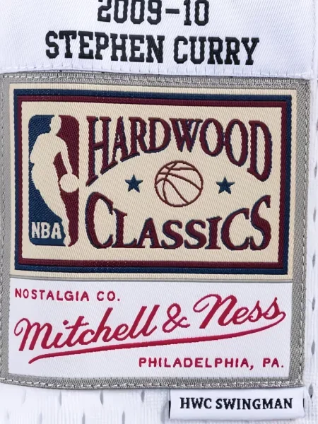 Vestă Mitchell & Ness din jerseu alb