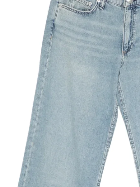 Blugi drepți Rag & Bone albastru