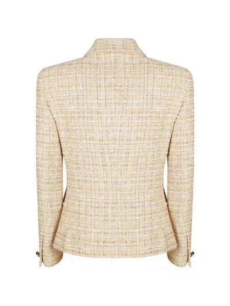 Gulerat geacă Tagliatore din tweed