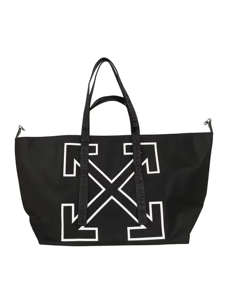 Torba Off-white skórzana biała