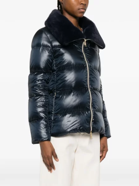 Geacă Herno lungă albastru