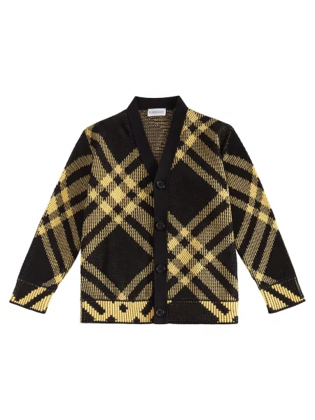 Ζακέτα Burberry μαύρο