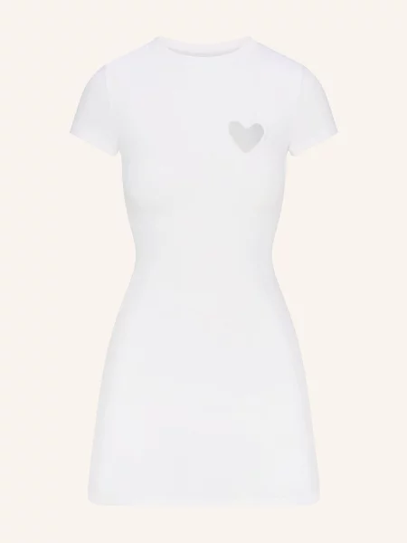 Skims Pohodlné Domácí Šaty Cotton Jersey snow