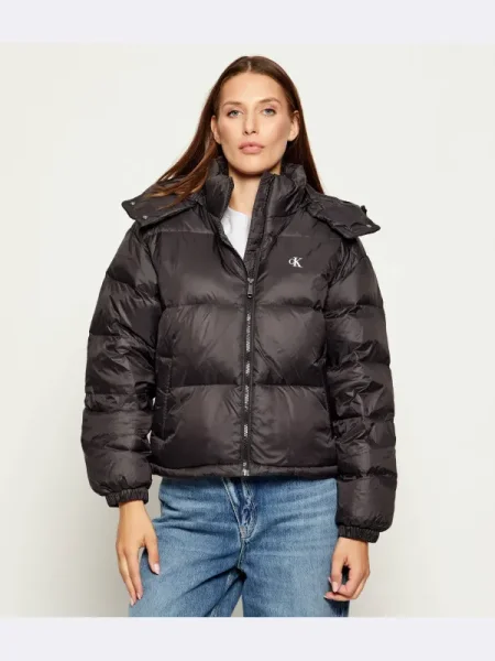 Calvin Klein Jeans Átmeneti dzseki ESSENTIAL' fekete