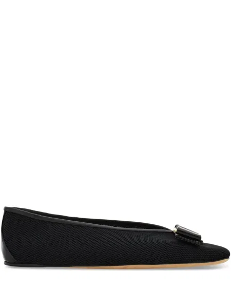 Balerini Ferragamo plasă negru