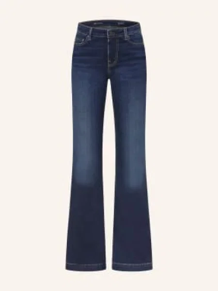 Ag Jeans Dżinsy Z Rozszerzanymi Nogawkami Tropea blau