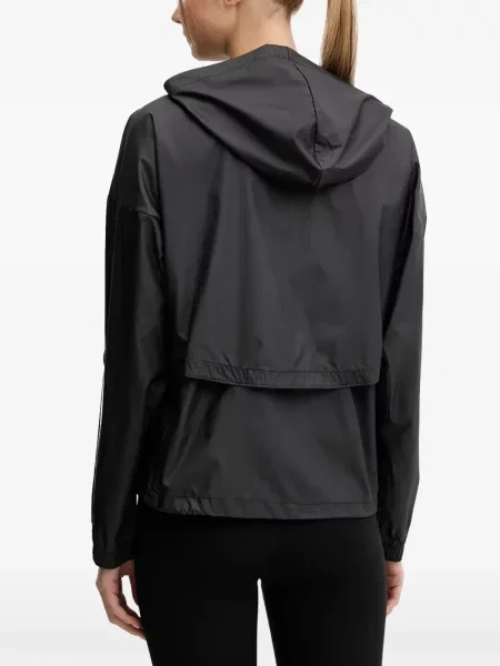 Ριγέ τρέξιμο σετ φόρμας Adidas με σχέδιο γκρι