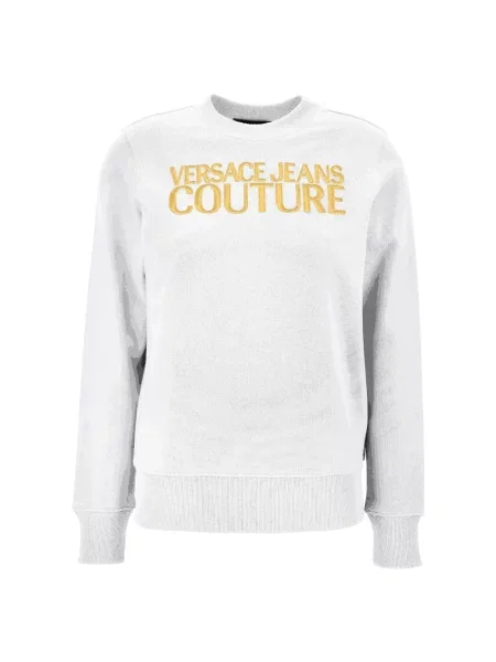 Sweter Versace Jeans Couture biały