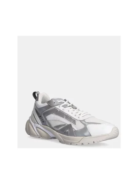 Sneakersy Msgm skórzane szare