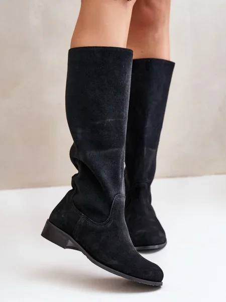 Ботуши Zazoo черно