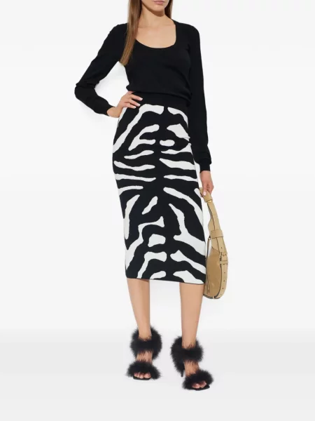 Lung hanorac Moschino negru