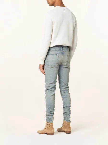 Amiri Jeansy Skinny Fit blau