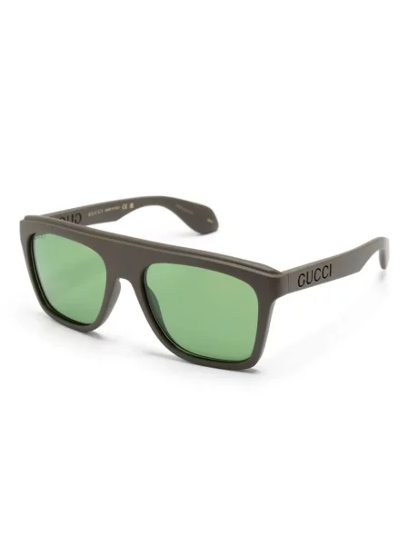 Saulės akiniai Gucci Eyewear žalia
