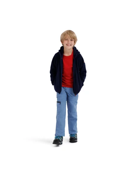 Hanorac din fleece copii Trespass alb