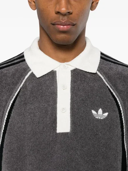 Pantaloni Adidas din velur negru