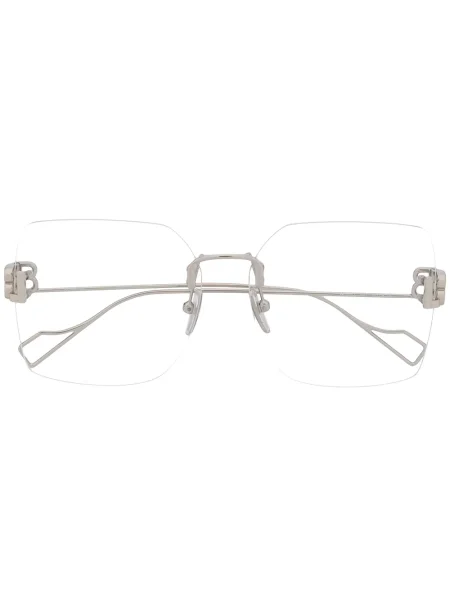 Ochelari de soare Balenciaga Eyewear argintiu