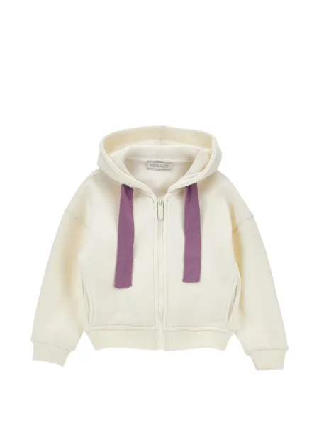 Hoodie Monnalisa λευκό