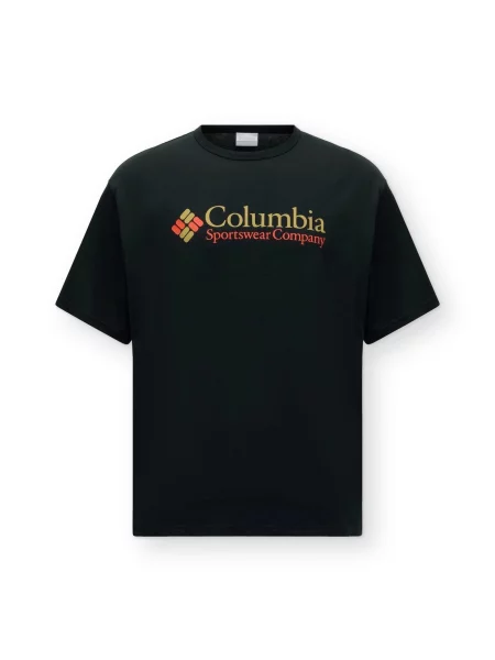 COLUMBIA Funkční tričko CSC™ světle hnědá / červená černá