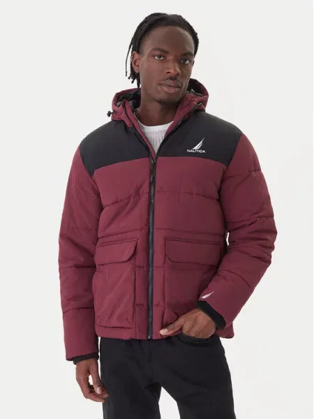 Nautica Zimska jakna Pocatello FZ Coat Bordo rdeča