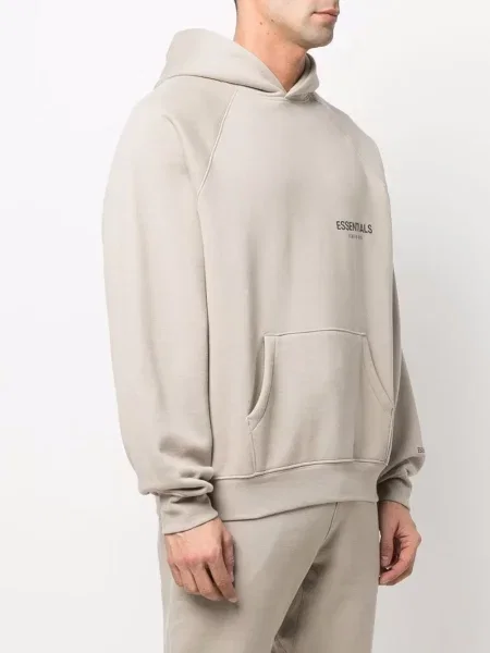 Суичър с качулка Fear Of God Essentials с принт