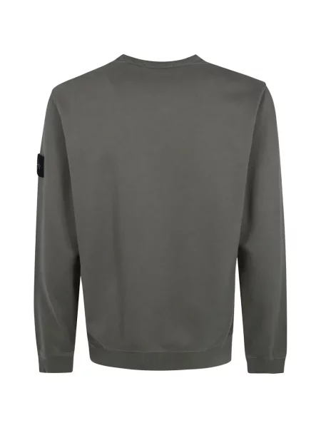 Hanorac Stone Island cu strasuri verde