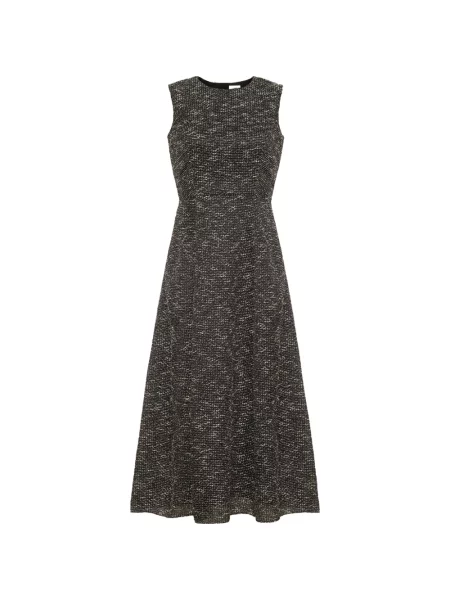 Rochie maxi Adam Lippes din tweed negru