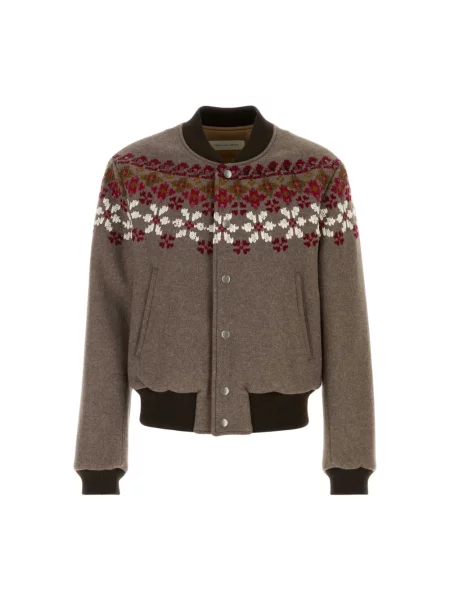 Kurtka bomber Dries Van Noten brązowy