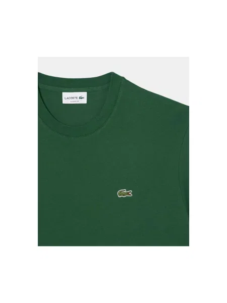 Póló Lacoste autogrammal zöld