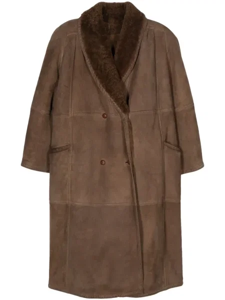 Kabát Valentino Garavani Pre-owned hnědý