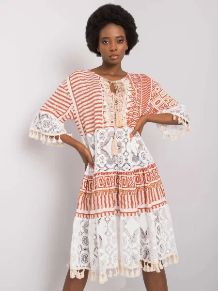 Rochie Fashionhunters de costum portocaliu