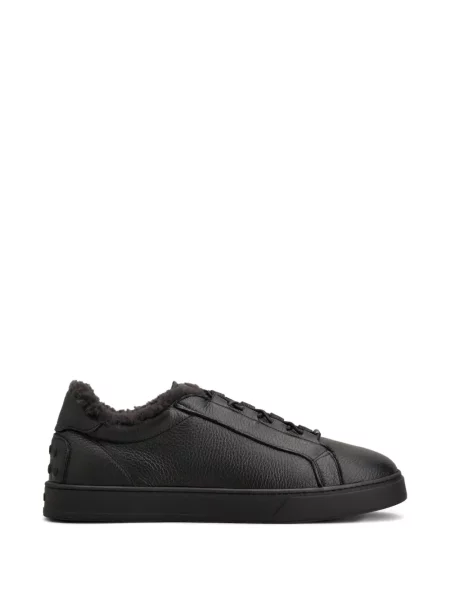 Sneakerși Tod's din piele negru